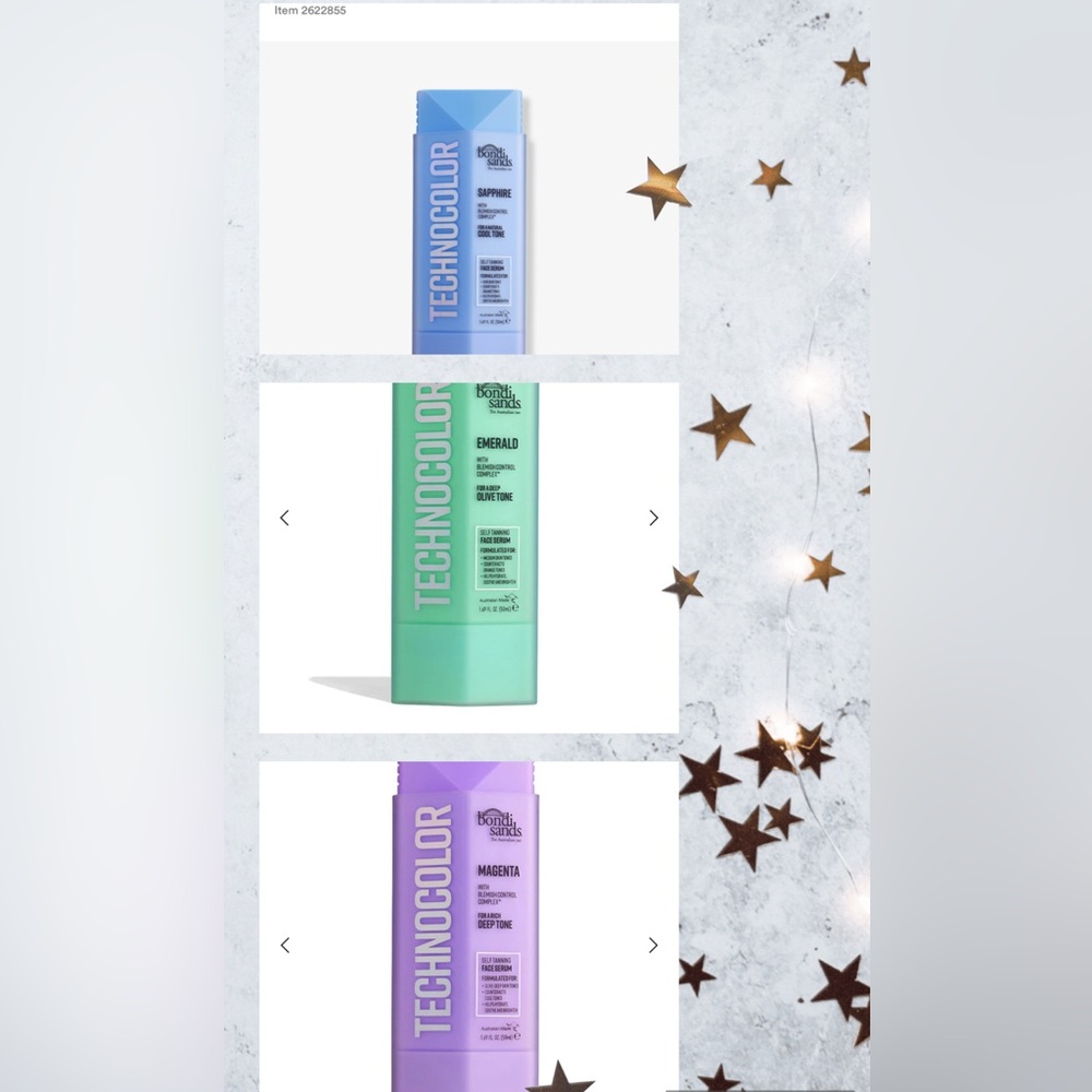 Technocolor Self Tanning Face Serum